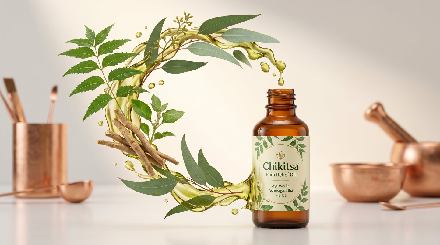 Chikitsa Pain Relief Oil: Nature’s Healing Touch